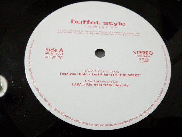 Various : Buffet Style (Organic Dishes) (12")
