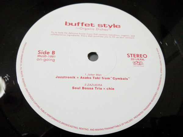 Various : Buffet Style (Organic Dishes) (12")