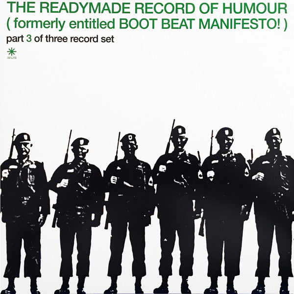 Various : The Readymade Record Of Humour (Formerly Entitled Boot Beat Manifesto!) (12", Comp, Promo)