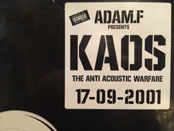 Adam F : Stand Clear (12", Promo, W/Lbl)