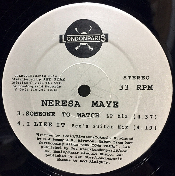 Neresa Maye : I Like It (12", Single)