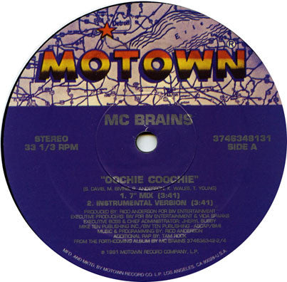 MC Brains : Oochie Coochie (12")