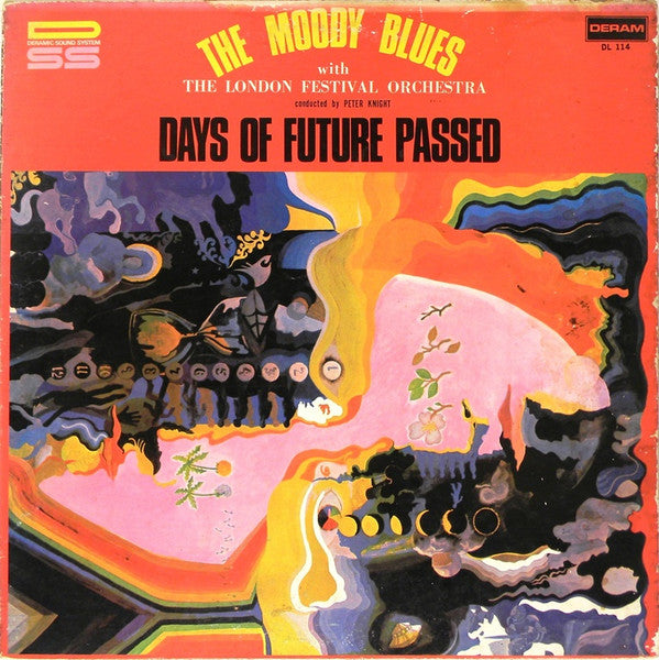 The Moody Blues : Days Of Future Passed  (LP, Album, RE, Gat)