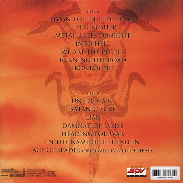 Hammercult : Steelcrusher (LP, Album, Ltd, 180)