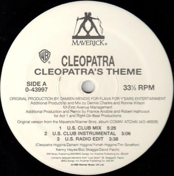 Cleopatra : Cleopatra's Theme (12")