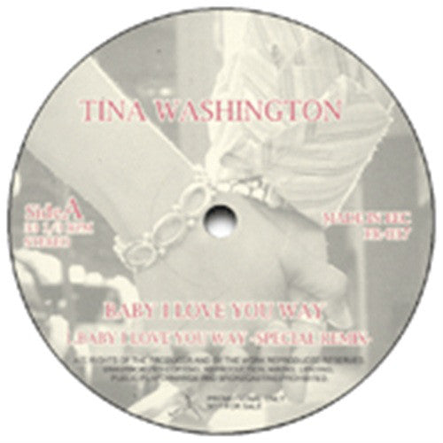 Tina Washington : Baby I Love You Way (12")