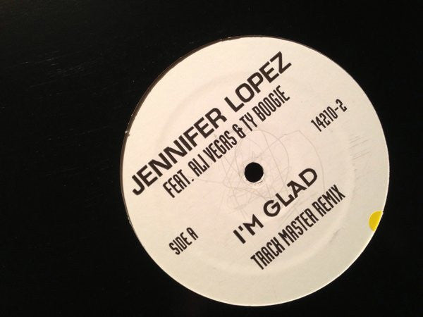 Jennifer Lopez Feat. Ali Vegas & Ty Boogie : I'm Glad (12")