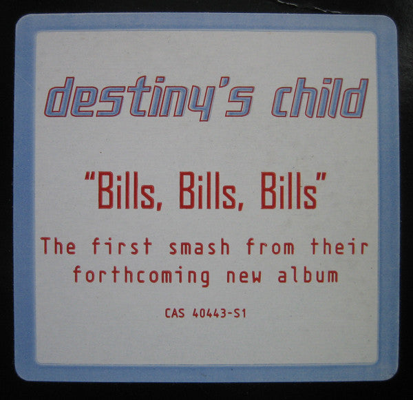 Destiny's Child : Bills, Bills, Bills (12", Promo)