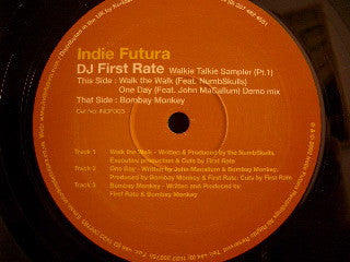 First Rate : Walkie Talkie Sampler (Pt. 1) (12")