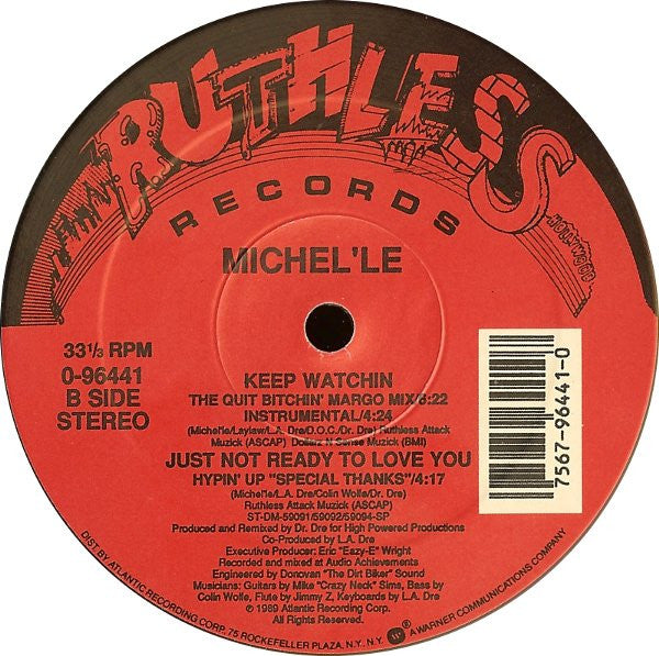Michel'le : Keep Watchin' (12", Single)