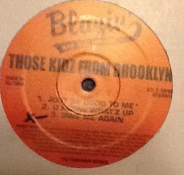 Those Kidz From Brooklyn : No Pressure / Will You Be My Wife (12")