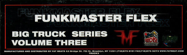 Funkmaster Flex : Big Truck Series - Volume Three (12")