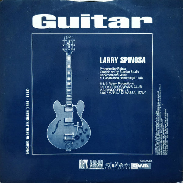 Larry Spinosa : Guitar (12")