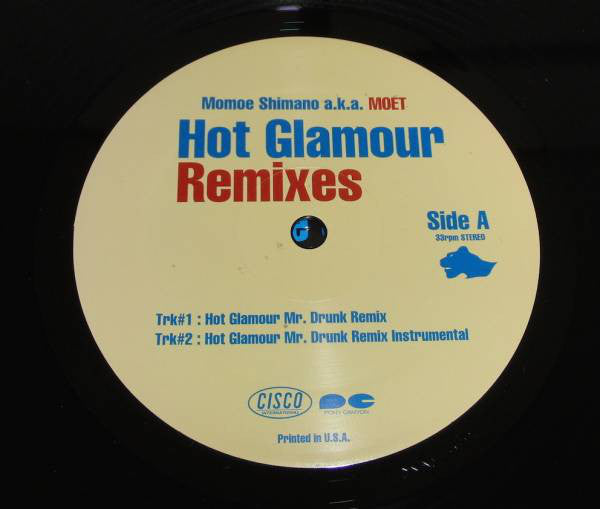 Momoe Shimano : Hot Glamour Remixes (12")
