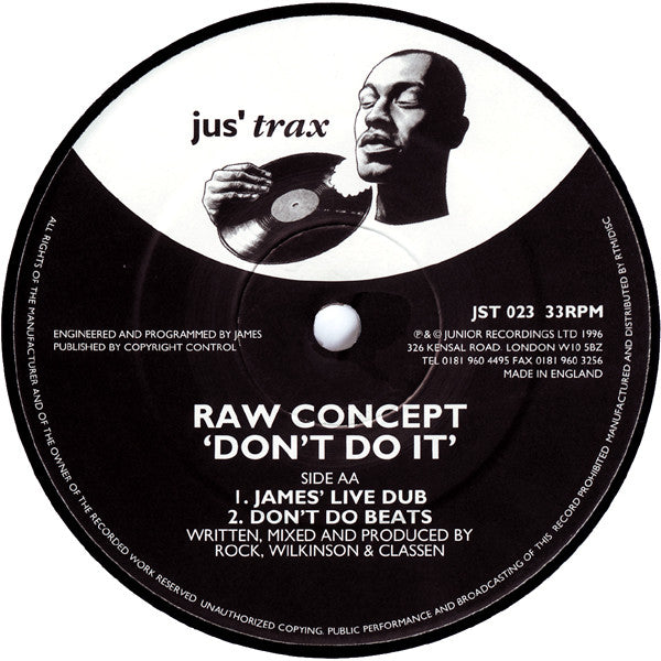 Raw Concept : Don't Do It (12")