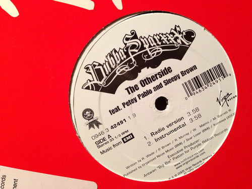 Bubba Sparxxx : The Otherside (12")