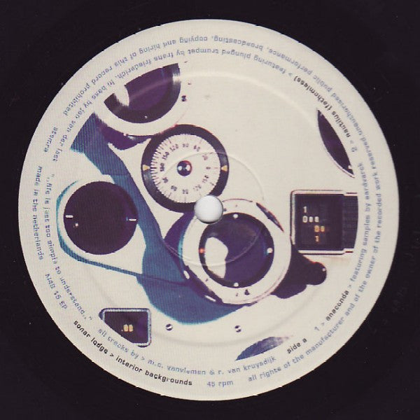 Sonar Lodge : Interior Backgrounds (12", EP)