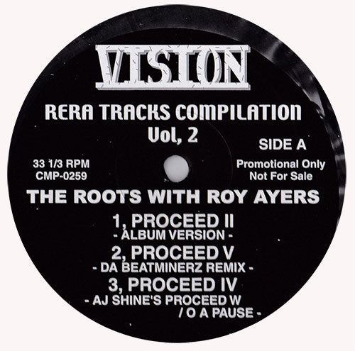 Various : Rera Tracks Compilation Vol, 2  (12", Comp, Promo, Unofficial)