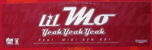 Lil' Mo Feat. Miri Ben-Ari : Yeah Yeah Yeah (12")