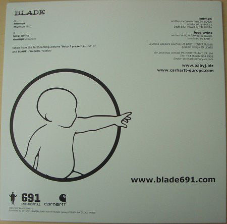 Baby J Presents Blade (3) : Mumps (12")
