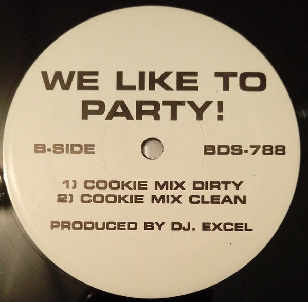 DJ Excel (5) : We Like To Party! (12")