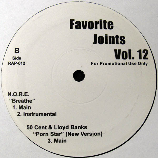 Various : Favorite Joints Vol.12 (12", Promo)