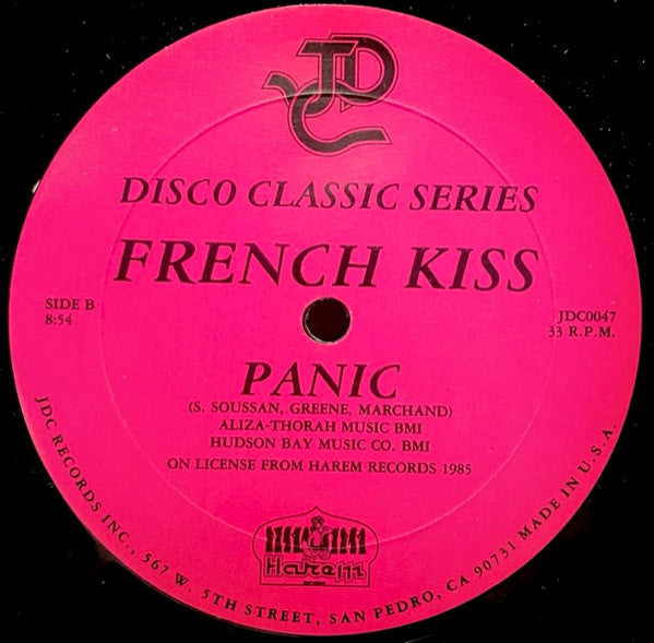 Arpeggio (2) / French Kiss (2) : Love & Desire / Panic (12")