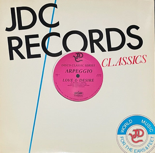 Arpeggio (2) / French Kiss (2) : Love & Desire / Panic (12")
