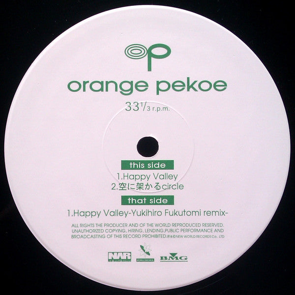 Orange Pekoe : Happy Valley (12")
