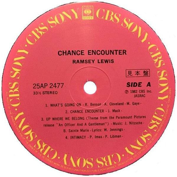 Ramsey Lewis : Chance Encounter (LP, Album)