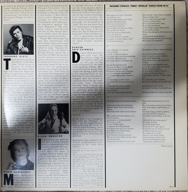 Glenn Gould : The Glenn Gould Silver Jubilee Album (2xLP, Gat)