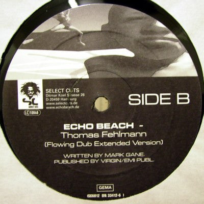 Martha And The Muffins : Select Cuts From Echo Beach (Remix Versions) (12", Ltd)