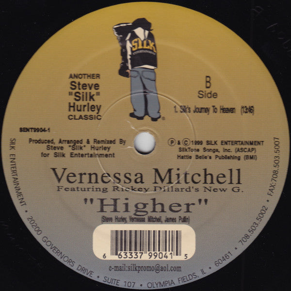 Vernessa Mitchell Featuring Ricky Dillard's New Generation Chorale : Higher (12")