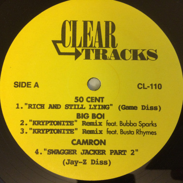 Various : Clear Tracks (12", Unofficial)