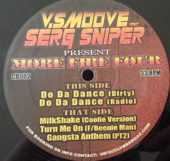 V. Smoove & Serg Sniper : More Fire Four (12")