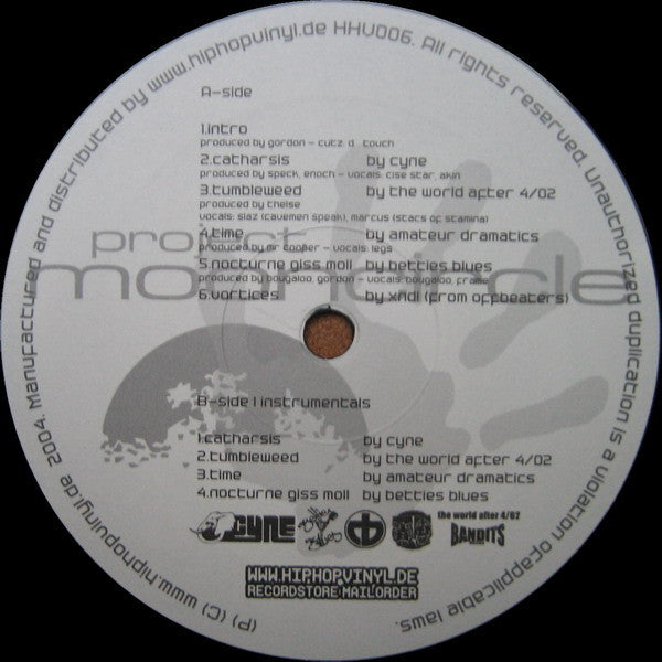 Various : Project Mooncircle: Wisdom In Chains (Liberation From This Insanity 3055) (12", EP, Comp, Ltd)