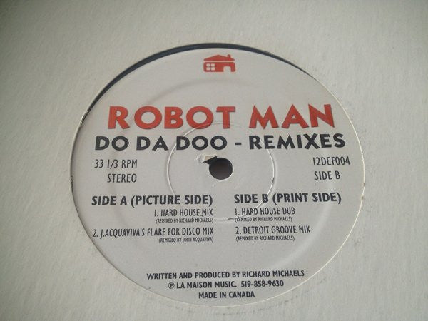 Robotman : Do Da Doo (Remixes) (12", RE)
