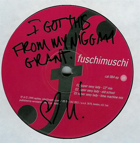 Fuschimuschi : My Number One / Super Sexy Lady (12")