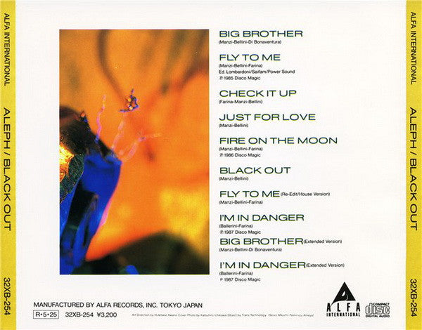 Aleph : Black Out (CD, Album)