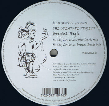 Blu Music Presents The Creature Project : Brutal High (12")