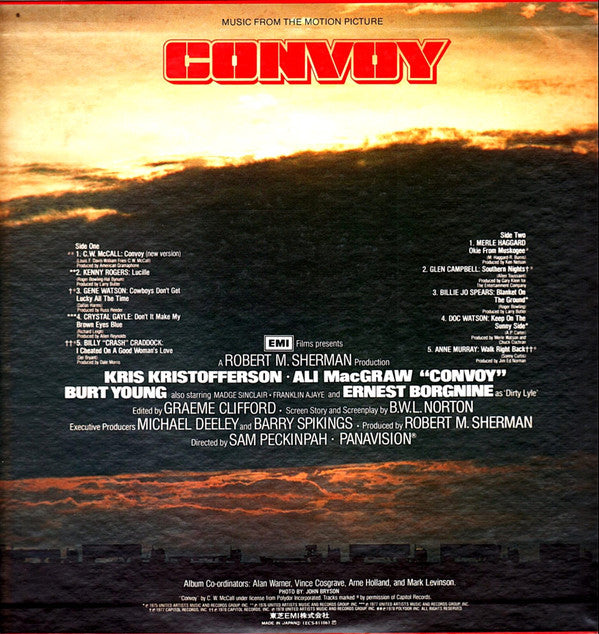 Various : Music From The Motion Picture Convoy (LP, Comp)