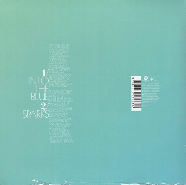 Kylie Minogue : Into The Blue (7", Single, Ltd, Blu)