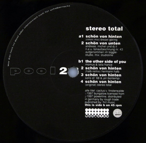 Stereo Total : Schön Von Hinten (12")