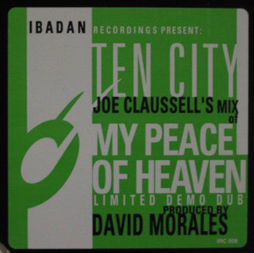 Ten City : My Peace Of Heaven (12", Ltd, Promo)