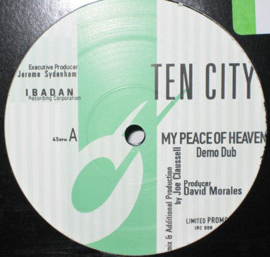 Ten City : My Peace Of Heaven (12", Ltd, Promo)