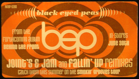 Black Eyed Peas : Joint's & Jam / Fallin' Up (Remixes) (12", Promo)