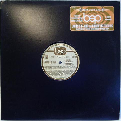 Black Eyed Peas : Joint's & Jam / Fallin' Up (Remixes) (12", Promo)