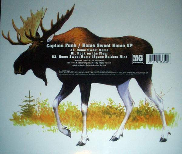 Captain Funk : Home Sweet Home EP (12", EP)