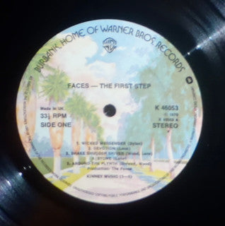Faces (3) : The First Step (LP, Album, RE, Gat)