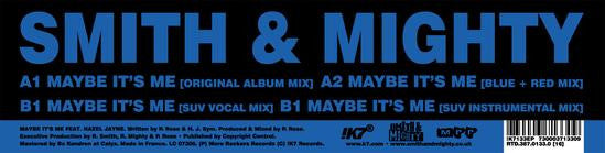 Smith & Mighty : Maybe It's Me (12", EP, Promo)